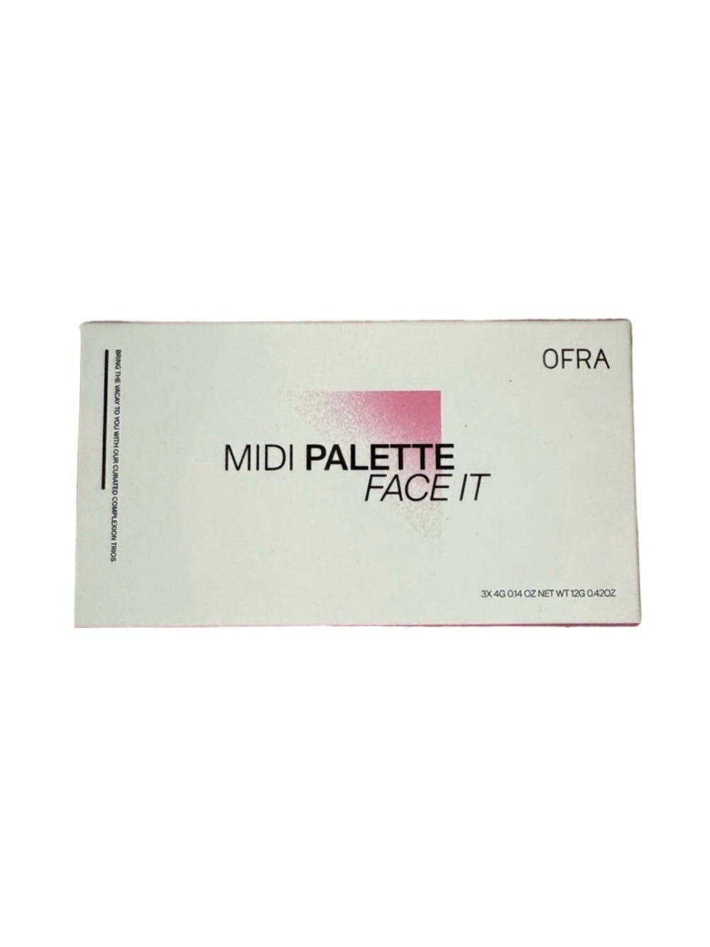OFRA Cosmetics Face It Midi Palette Light Contour Highlighter Squalane 12g NWT